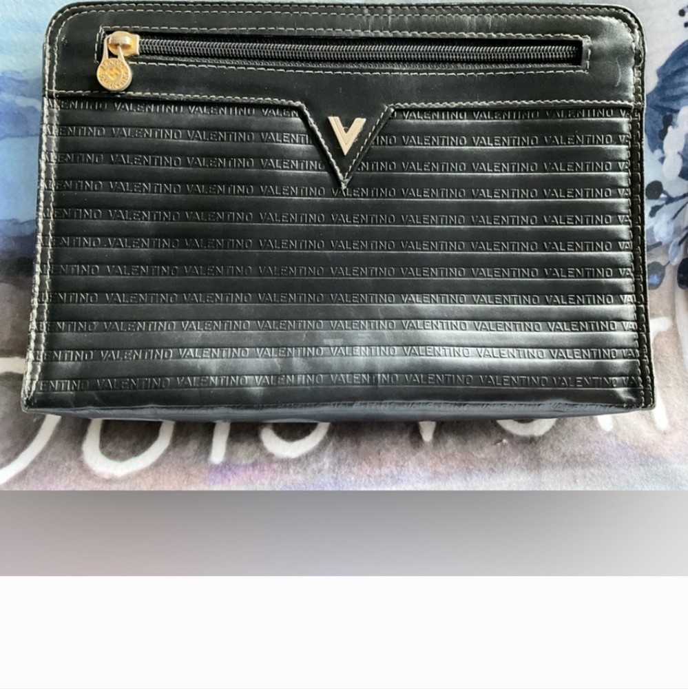 Valentino Vintage Leather Clutch